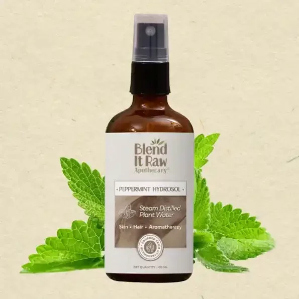 Blend it Raw Apothecary 100% Steam Distilled Peppermint Hydrosol - 100ml, Herbkart8t761OgSOgyHwL.webp, Herbkart8t761OgSOgyHwL