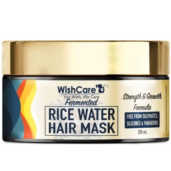 WishCare Fermented Rice Water Hair Mask For Dry & Frizzy Hair - 200 Ml available on Herbkart