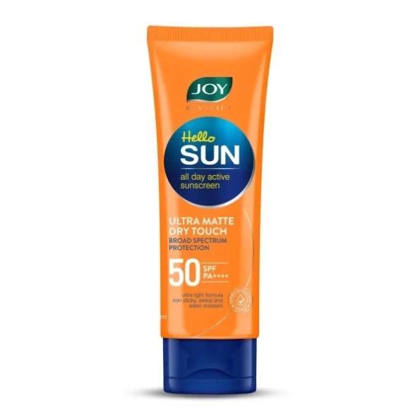 Joy Hello Sun Ultra Matte Sunscreen SPF 50 PA++++ (50ml) available on Herbkart