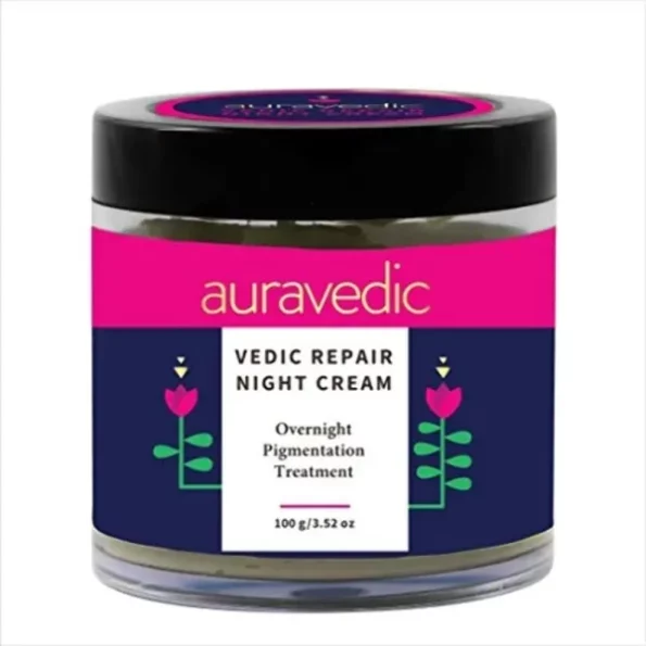 Auravedic Night Cream For Pigmentation Face cream 100 Gm, Herbkart8t751xkOFHbFTL.webp,