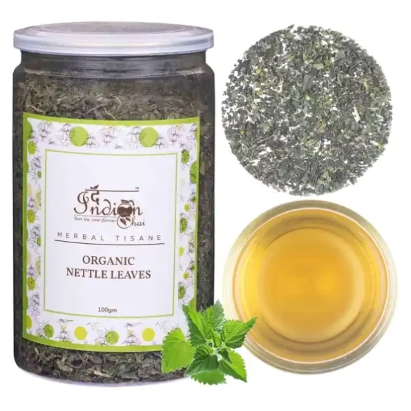 The Indian Chai - Organic Nettle Leaf Tea -100g, Herbkart8t791KjckqFLHL.webp, Herbkart8t791KjckqFLHL