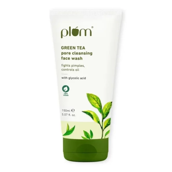 Plum Green Tea Pore Cleansing Face Wash 150 ml, Herbkart8t75120DRpZhSgL.webp, Herbkart8t75120DRpZhSgL