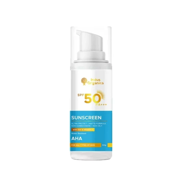 Indus Organics SPF 50+++ Lightweight With Multi-Vitamins, 60g, Herbkart8t761xyU4kXCrL.webp,