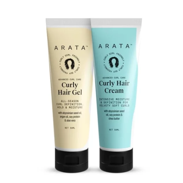 Arata Advanced Curl Care Curly Hair Cream, 50ml & Advanced Curl Care Curly Hair Gel, 50ml, Herbkart8t7515Nv2J8ZlL.webp, Herbkart8t7515Nv2J8ZlL