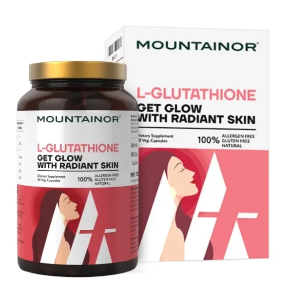 MOUNTAINOR Plant-Based capsules with Glutamine, L Glutamine Antioxidants & Amino Acids 60 Caps available on Herbkart