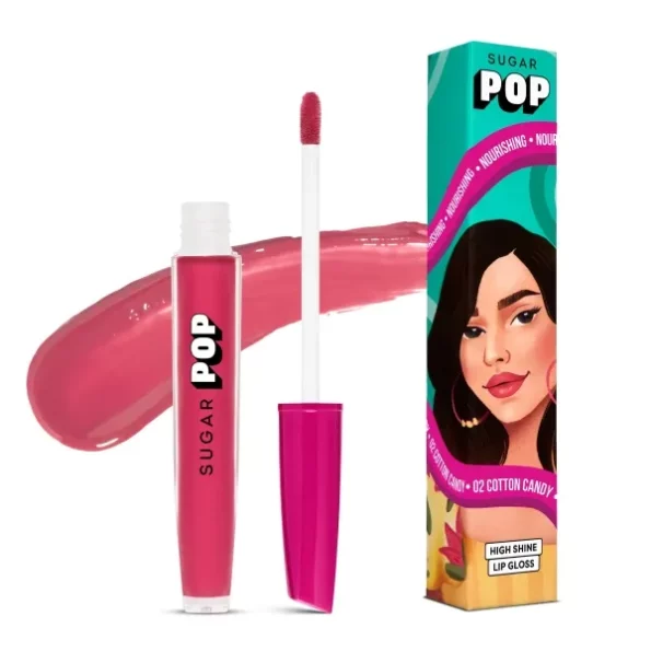 SUGAR POP High shine Lip Gloss - 02 Cotton Candy - 3.5 ml, Herbkart8t771ciCtPqw1L.webp, Herbkart8t771ciCtPqw1L