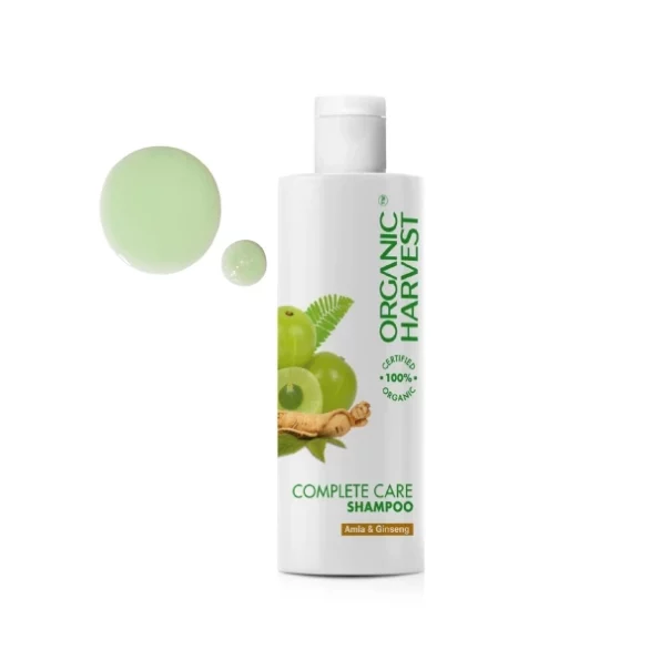 Organic Harvest Complete Care Shampoo: Amla & Ginseng – 250 ml available on Herbkart