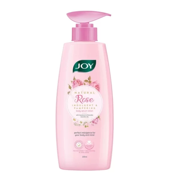 JOY Body Serum Lotion, Moisturizing, Skin Soothing & Hydration With Rose Extract, 300 ml available on Herbkart