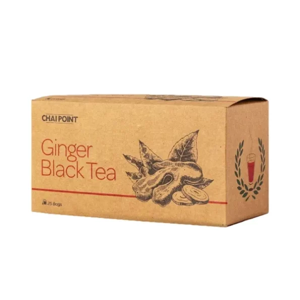 Chai Point Ginger Black Tea, 50 Black Tea Bags (Pack of 2) 100% Natural, Flavorful, Strong Adhrak Chai, Herbkart8t781GZGKUxpqL.webp,