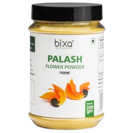 Bixa Botanical Palash Phool Powder 200 g (Kesu phool/Forest Flame Tree/Butea Monosperma) Supports Urinary Tract Health