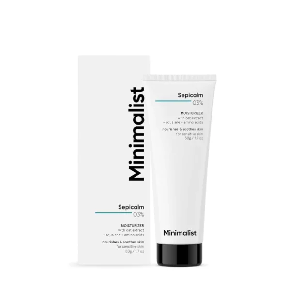 Minimalist 3% Sepicalm With Oats Face Moisturizer Cream, 50g, Herbkart8t751PLnOmO3rL.webp, Herbkart8t751PLnOmO3rL