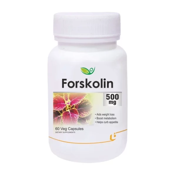 Biotrex Nutraceuticals Forskolin 500Mg - 60 Capsules available on Herbkart