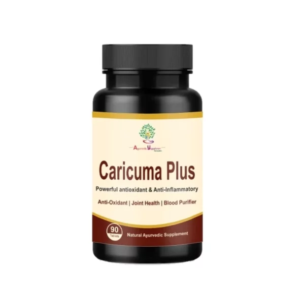 Ayurveda Yogashram Remedies Caricuma Plus Antioxidant & Anti-Inflammatory Capsules, 60 Capsules, Herbkart8t751ornMDK20wL.webp, Herbkart8t751ornMDK20wL