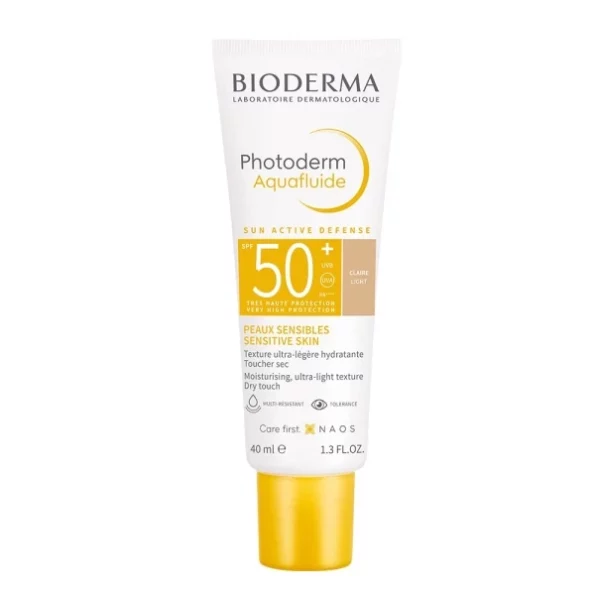 Bioderma Photoderm Aquafluide Sunscreen SPF 50+ Claire - Sun Active Defense, 40ml, Herbkart8t751RAv5Q31fL.webp, Herbkart8t751RAv5Q31fL