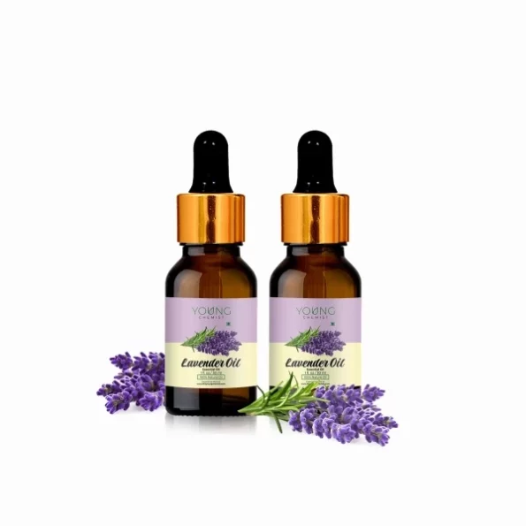 Young Chemist Lavender Oil - 60ml | 100% Natural & Therapeutic, Enhances Sleep, Calms Anxiety | Perfect for Aromatherapy, Massage, Skin Healing, Herbkart8t761krPEIbOdL.webp, Herbkart8t761krPEIbOdL