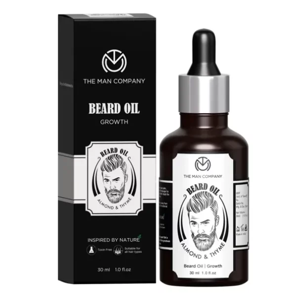 The Man Company Beard Oil for Growing Beard Faster with Almond & Thyme - 30ML, Herbkart8t7610c20f6qAJL.webp, Herbkart8t7610c20f6qAJL