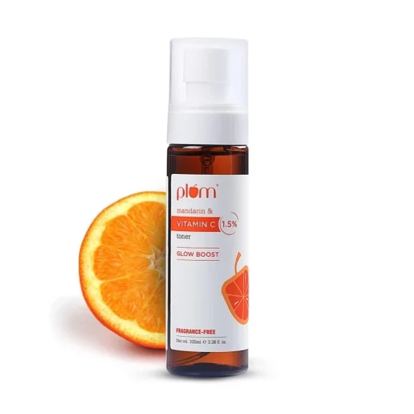 Plum Vitamin C Toner with Mandarin & Kakadu 100 ml available on Herbkart