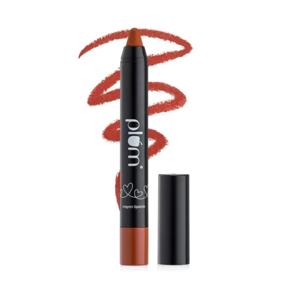 Plum Twist & Go Matte Lipstick Peachy Woman - 122 (Coral Nude) available on Herbkart