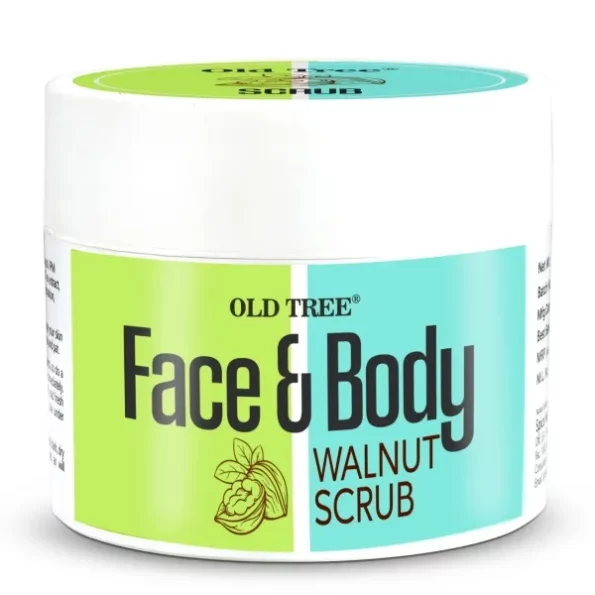 Old Tree Face and Body Walnut Scrub (200g), Herbkart8t771cxiovJHnL.webp,