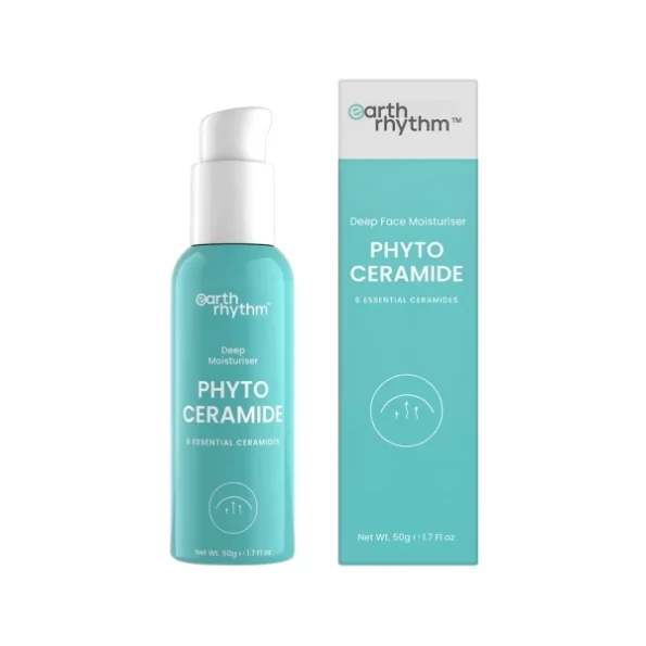 Earth Rhythm Phyto Ceramide Moisturizer with Hyaluronic Acid and Vitamin E - 50 ml, Herbkart8t751LaKcFYd20L.webp, Herbkart8t751LaKcFYd20L