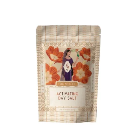 Old School Rituals Activating Bath Salt | Natural Bath Salt for Positive Energy | Stress Relief & Relaxation | Energizes Body & Mind | Clears Negative Energy | Activates Chakras | 300g
