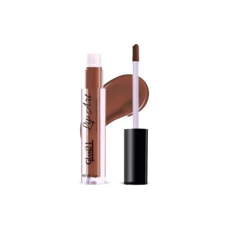 Glam21 Lip Art Non-Transfer Matte Liquid Lipstick | Lightweight & Longlasting| Waterproof & Smudge-proof - 3 gm | Brown Bliss-13