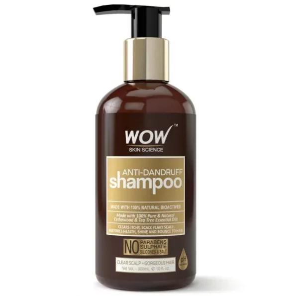 WOW Skin Science Anti Dandruff Shampoo - 300Ml, White, Herbkart8t751h020t7SfXL.webp, Herbkart8t751h020t7SfXL