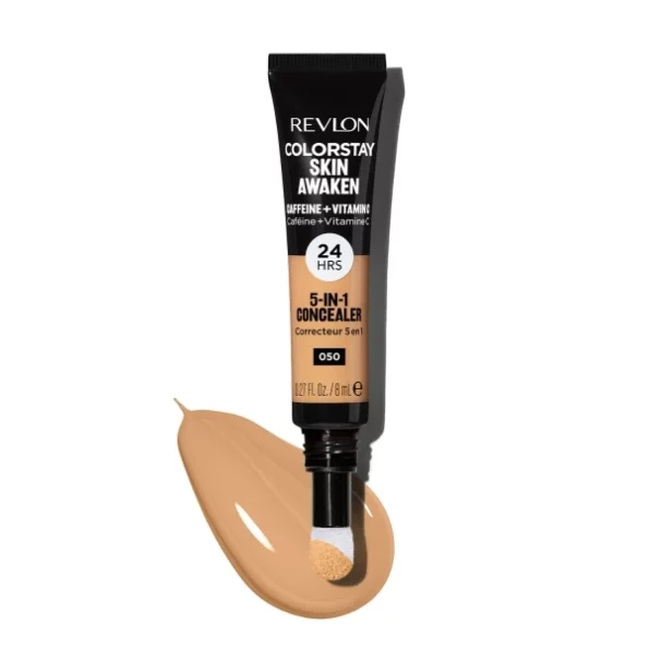 Revlon ColorStay Skin Awaken 5 - in - 1 Concealer, 050 Medium Deep, 8 ml, Herbkart8t751DJbF4DJuL.webp, Herbkart8t751DJbF4DJuL