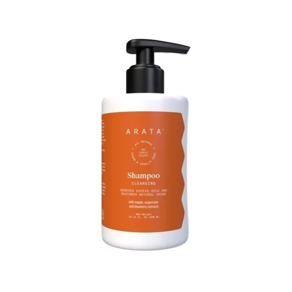Arata Natural Oil Control Cleansing Shampoo, 300 ml, Herbkart8t751oDc1YYCzL.webp, Herbkart8t751oDc1YYCzL