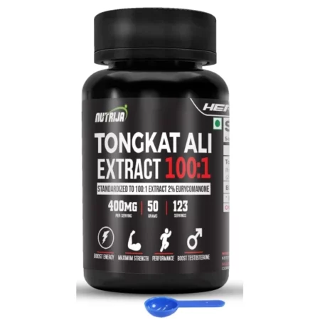 NutriJa Tongkat Ali Extract Powder, Longjack Root Extract Powder (50 Grams)