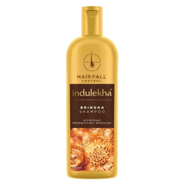 Indulekha Bringha Shampoo, Proprietary Ayurvedic Medicine For Hair Fall, Free From Parabens, Synthetic Dyes And Synthetic Perfume, 340ml, Herbkart8t751z2BwQ20NZL.webp, Herbkart8t751z2BwQ20NZL