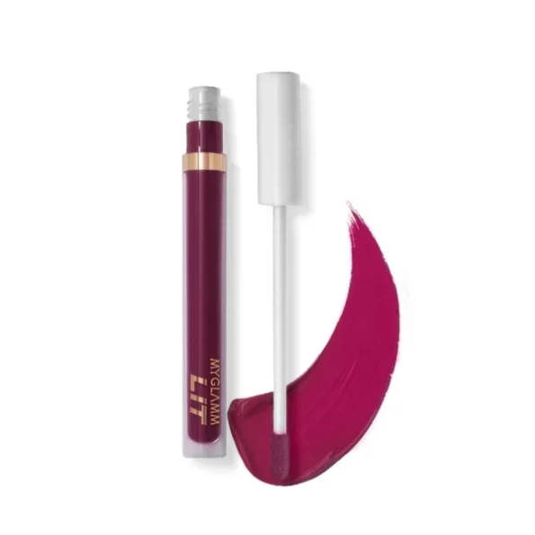 MyGlamm LIT Liquid Matte Lipstick - Submarining (Merlot - Wine) - 3 ml, Herbkart8t751L8nBMWhEL.webp, Herbkart8t751L8nBMWhEL