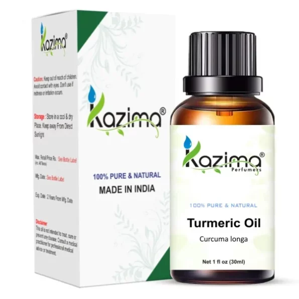 KAZIMA Turmeric Essential Oil (30 ML) available on Herbkart