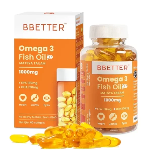 Bbetter Omega 3 Fish Oil Capsules 1000Mg - 60 Softgels, Herbkart8t771RcH-GkD6L.webp, Herbkart8t771RcH GkD6L