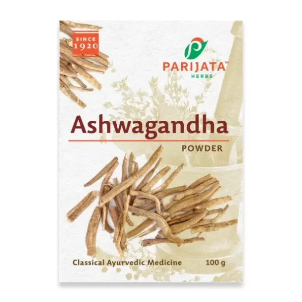 Parijata Herbs Ashwagandha powder - 100g available on Herbkart