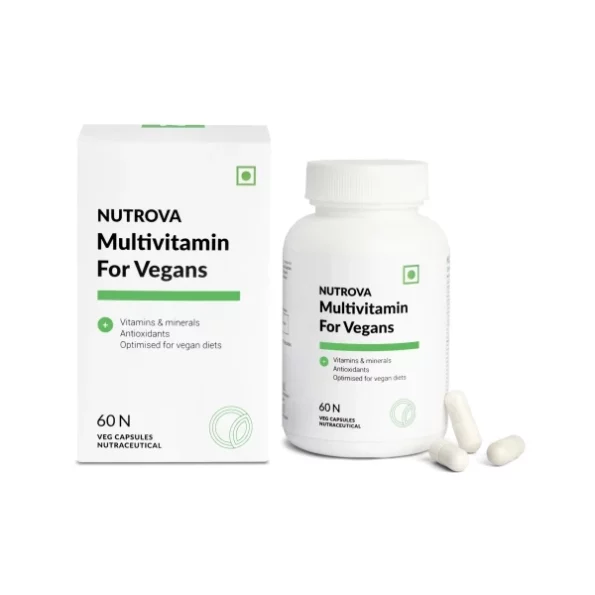 Nutrova Multivitamin For Vegans - Multivitamin Supplement For Vegan Diets For Men & Women Unisex (60 Capsules), Herbkart8t761B4rOF5fjL.webp, Herbkart8t761B4rOF5fjL