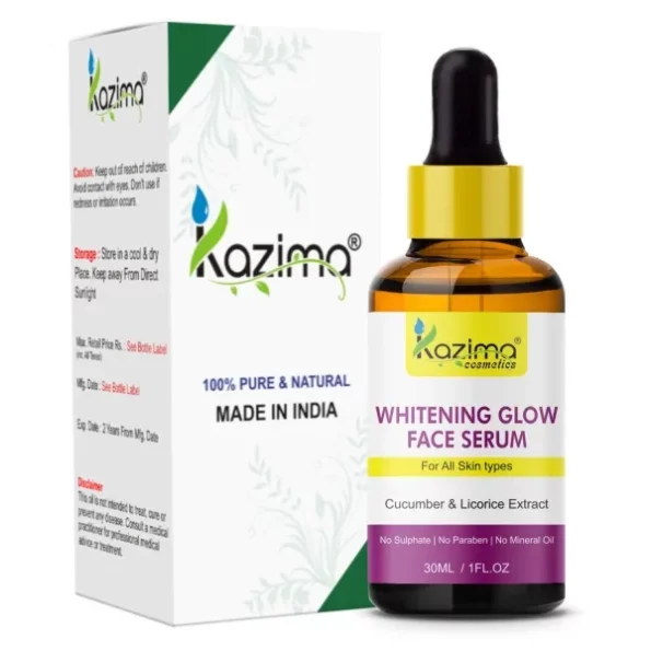 KAZIMA Whitening Glow Face Serum for Skin, 30 ml, Herbkart8t761shYbiwYwL.webp, Herbkart8t761shYbiwYwL