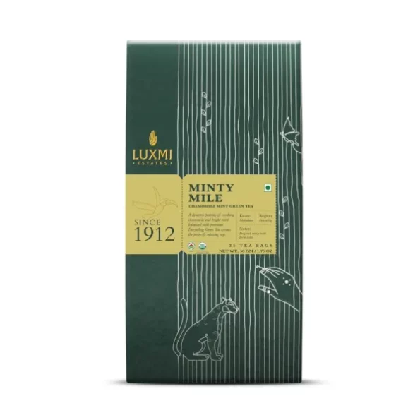 Luxmi Estates Minty Mile Chamomile Mint Green Tea 25 Tea Bags (50g) Pack, Herbkart8t771LOxyf1QaL.webp,