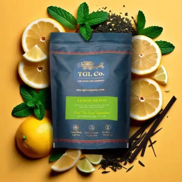 TGL Co. Lemon Detox Green Loose Leaf Tea 100 Gm, Herbkart8t771e28JnI8mL.webp, Herbkart8t771e28JnI8mL