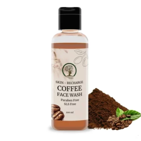 BOSH CARE Skin Recharge Coffee Face Wash 100ml | Paraben Free, SLS Free