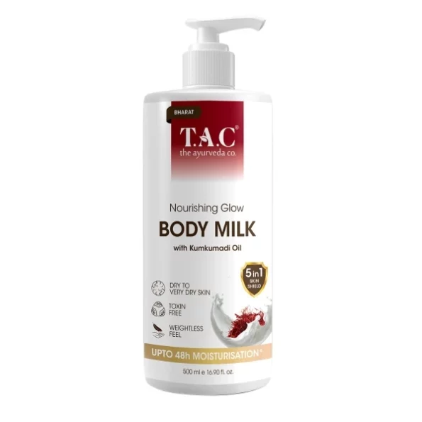 TAC Nourishing Glow Body Milk with Kumkumadi - 100 ml, Herbkart8t761bd7phxAoL.webp,