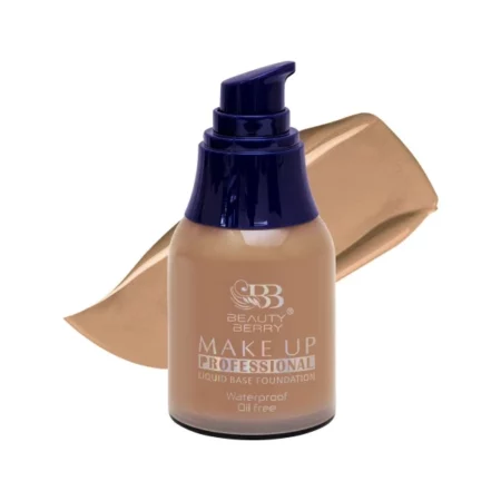 Beauty Berry Liquid Base Professional Make Up Oil Free & Water Proof Foundation (Beige)
