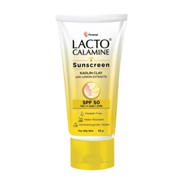 Lacto Calamine Sunscreen SPF 50, 50g available on Herbkart