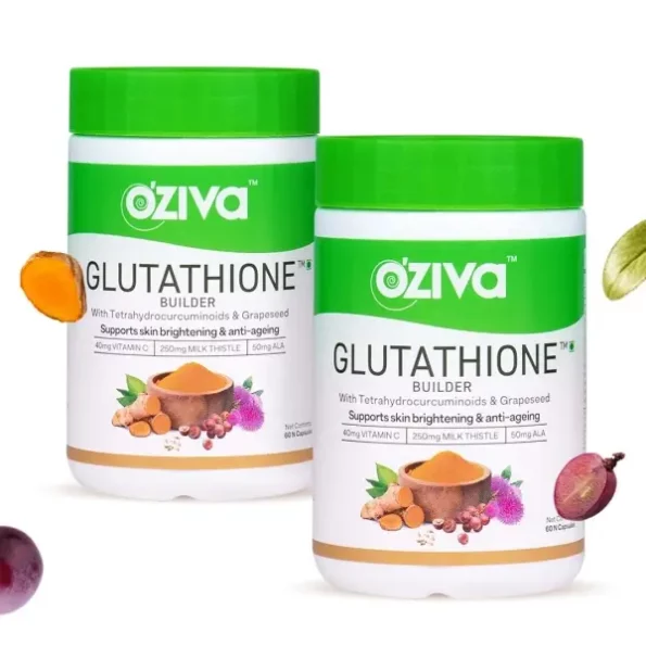 OZiva Plant Based Glutathione Builder, Glutathione Tablets, 120 Vegetarian Capsules, Herbkart8t7613qthUcKyL.webp, Herbkart8t7613qthUcKyL
