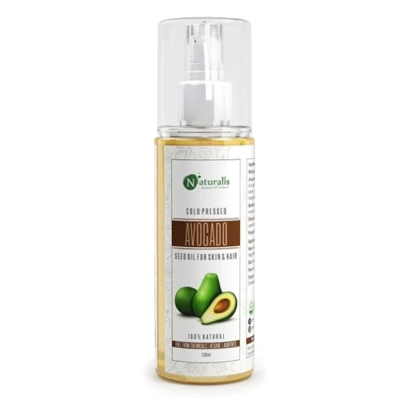 Naturalis Essence Of Nature Cold Pressed Avacado Carrier Oil For Skin Lightening, Pigmentation, Stretch Marks, Acne Scars, Wrinkles, Aging, 200 Ml (Avacado Oil), Herbkart8t741MGm8KZ6VL.webp, Herbkart8t741MGm8KZ6VL