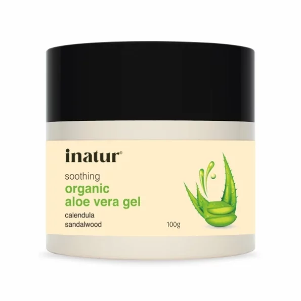 Inatur Organic Aloe Vera Gel, 100g available on Herbkart