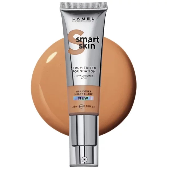 Lamel Smart Skin Serum Tinted Foundation 408 - Honey 35Ml, Herbkart8t761uxWEZw55L.webp,