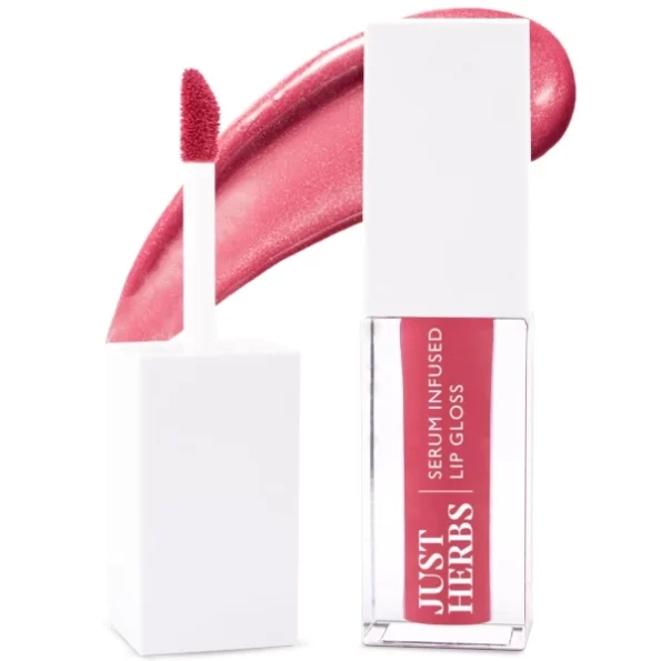 Just Herbs Serum Infused Lip Gloss for Women, 3 ml, Herbkart8t761gqswgGWML.webp, Herbkart8t761gqswgGWML