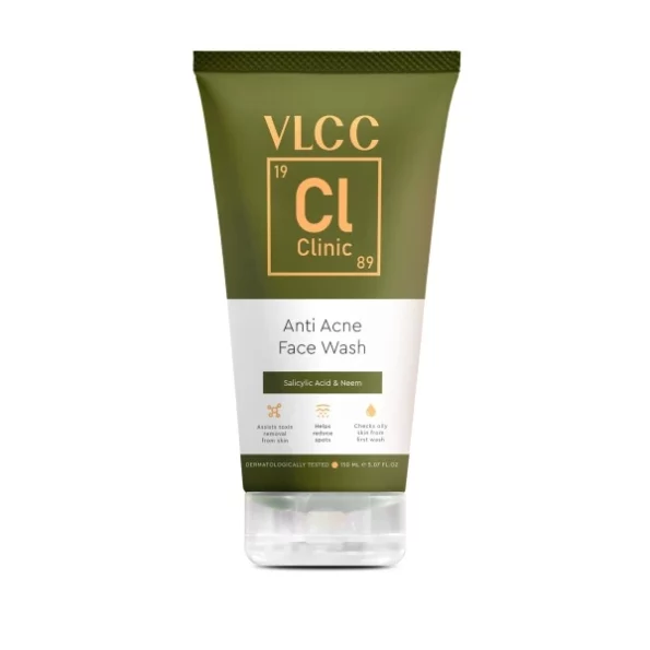 VLCC Clinic Anti Acne Face Wash - 150ml, Herbkart8t7513Ld1BBuVL.webp, Herbkart8t7513Ld1BBuVL