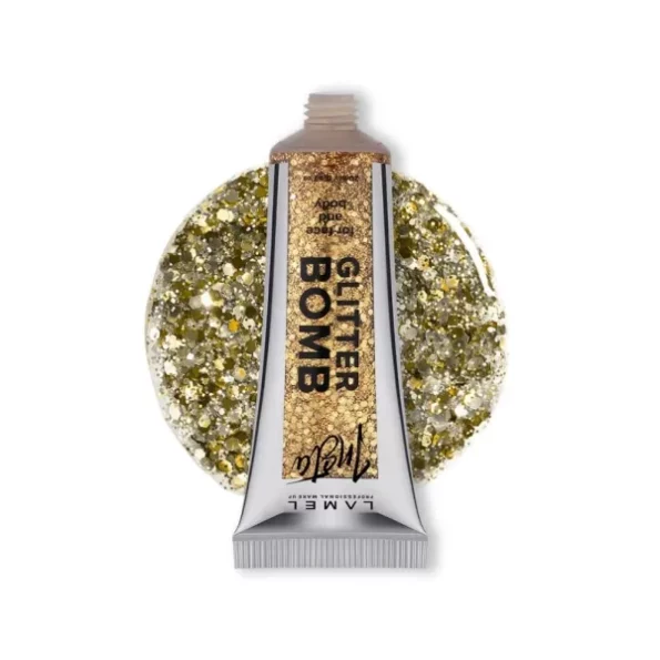 Lamel- 402 Gold Insta Body Glitter Bomb, Radiant & Glowing Skin, Easy to Use & Long-Lasting, Biodegradable Formula, Body Highlighter for Women - 20ml, Herbkart8t761w3Tqc0UML.webp, Herbkart8t761w3Tqc0UML